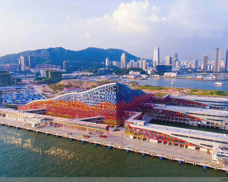 深圳蛇口郵輪中心鋼結構防火分包工程